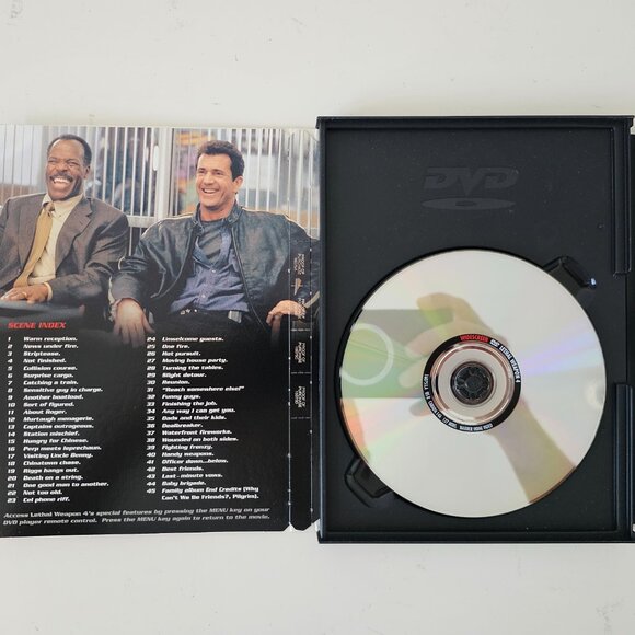 Lethal Weapon 4 DVD 1998 Widescreen - Mel Gibson, Danny Glover, Joe Pesci Jet Li - Picture 2 of 3